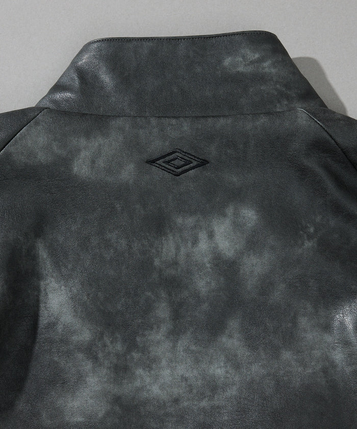 umbro × FREAK'S STORE / 別注仿舊皮革立領外套