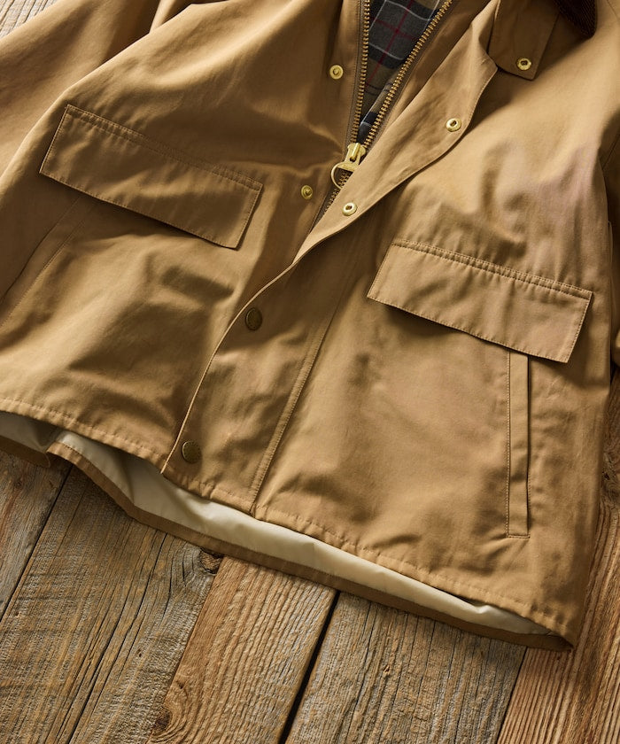 Barbour × FREAK'S STORE / 別注 BORROWDALE 短版工裝外套(26FW)