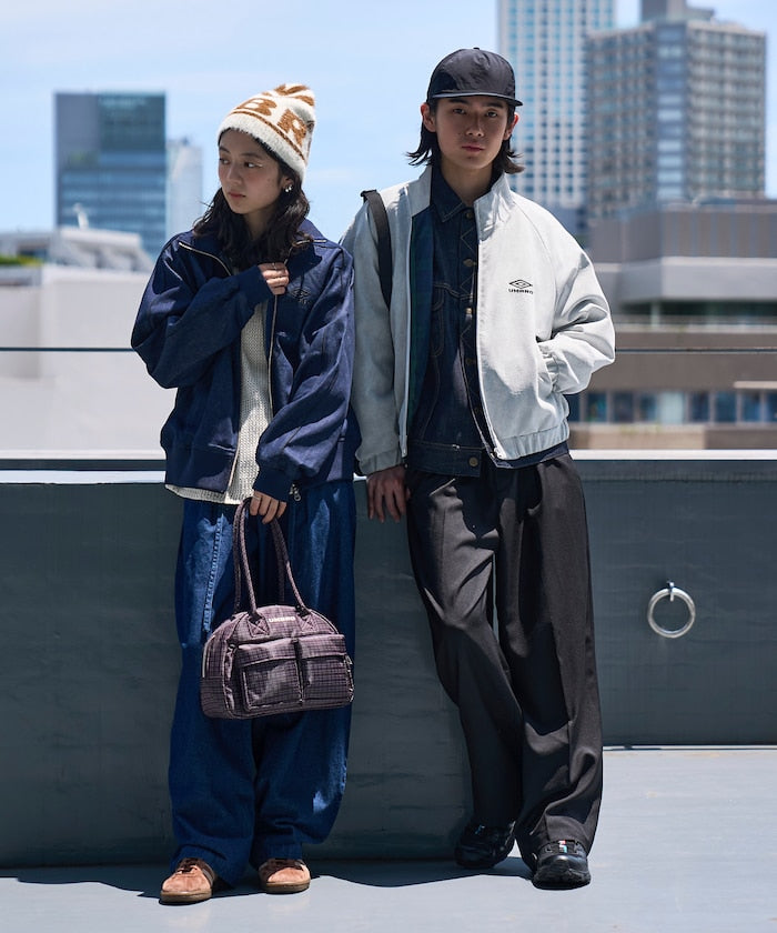 umbro × FREAK'S STORE / 別注 仿麂皮立領外套