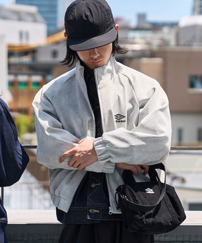 umbro × FREAK'S STORE / 別注 仿麂皮立領外套