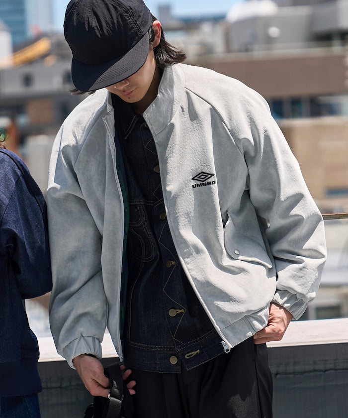 umbro × FREAK'S STORE / 別注 仿麂皮立領外套