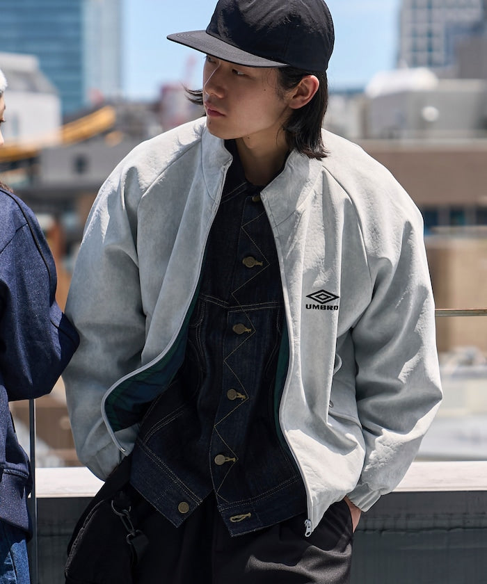 umbro × FREAK'S STORE / 別注 仿麂皮立領外套