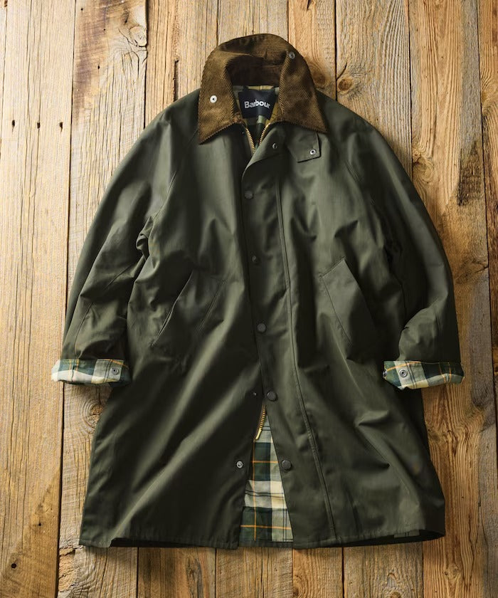 Barbour × FREAK'S STORE / 女裝 TRANSPORT 加長版大衣外套(日本聯名限定)