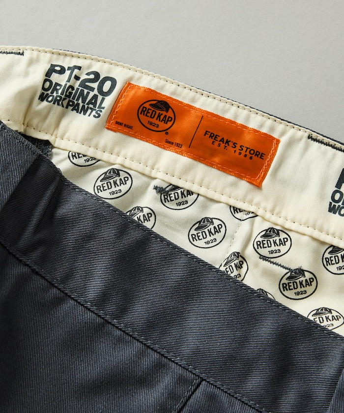 RED KAP × FREAK'S STORE / 別注 PT-20 斜紋圓筒寬版工作褲