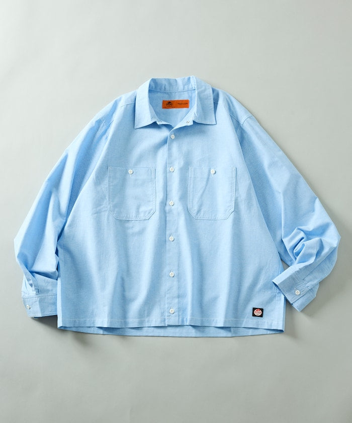RED KAP × FREAK’S STORE / 別注短版牛津紡長袖工作襯衫