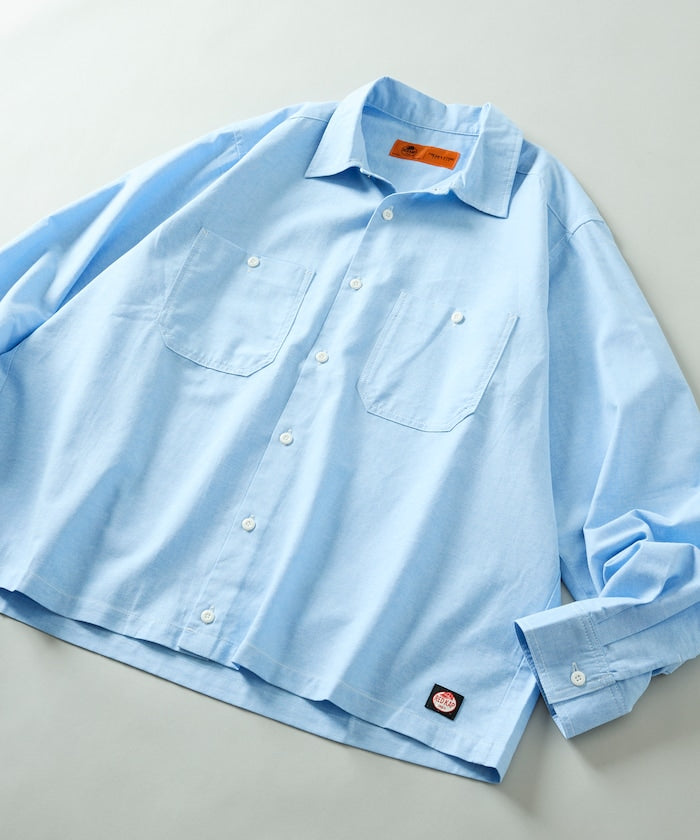 RED KAP × FREAK’S STORE / 別注短版牛津紡長袖工作襯衫