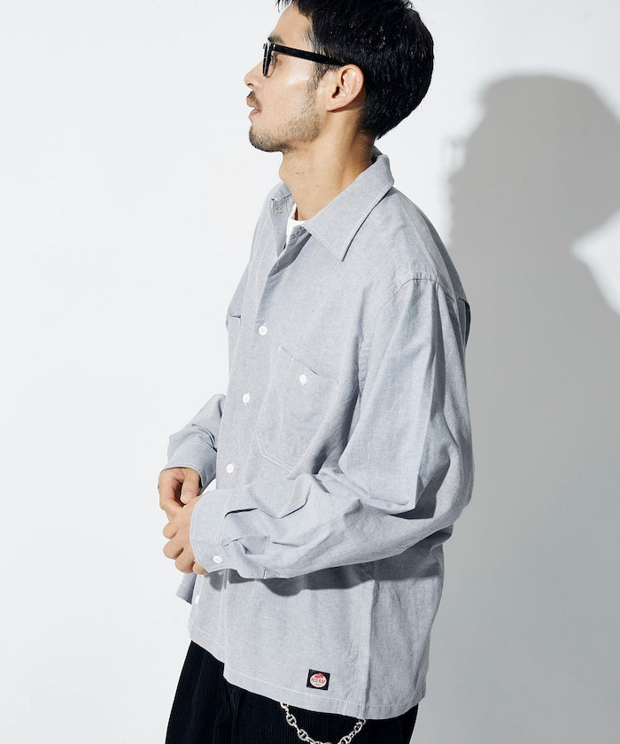RED KAP × FREAK’S STORE / 別注短版牛津紡長袖工作襯衫