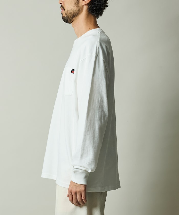 RED KAP × FREAK’S STORE / 別注圓領長袖口袋長袖T恤(兩件組)