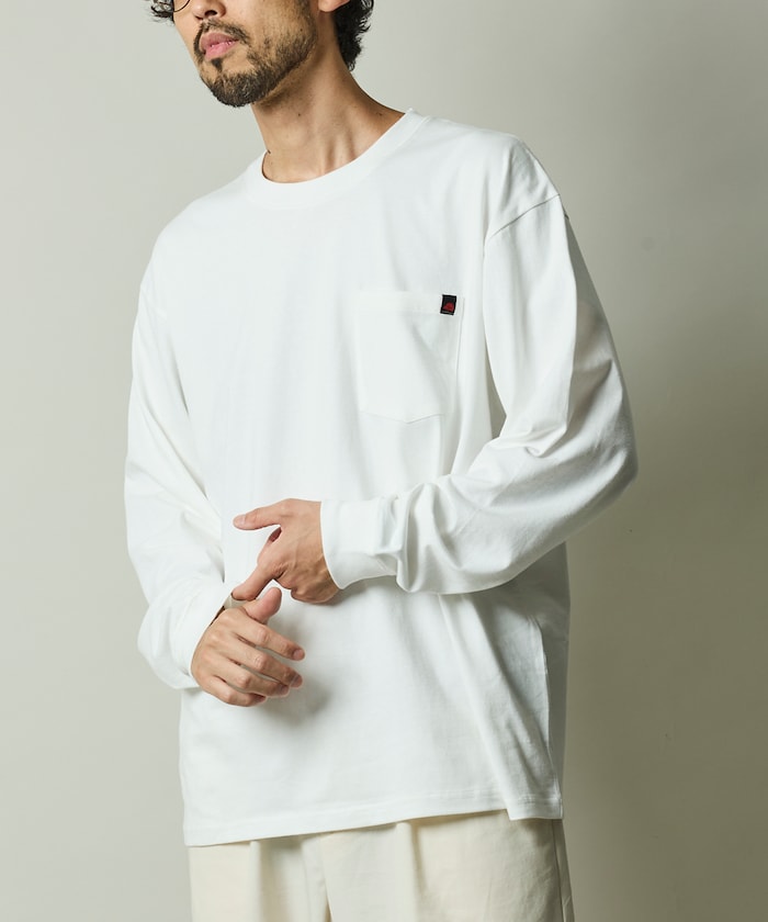 RED KAP × FREAK’S STORE / 別注圓領長袖口袋長袖T恤(兩件組)