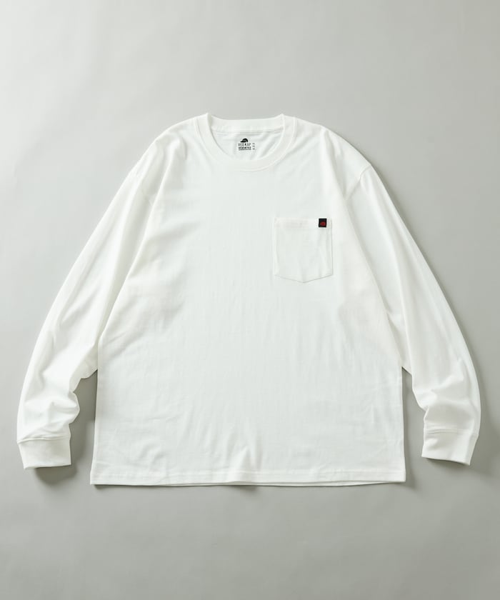 RED KAP × FREAK’S STORE / 別注圓領長袖口袋長袖T恤(兩件組)