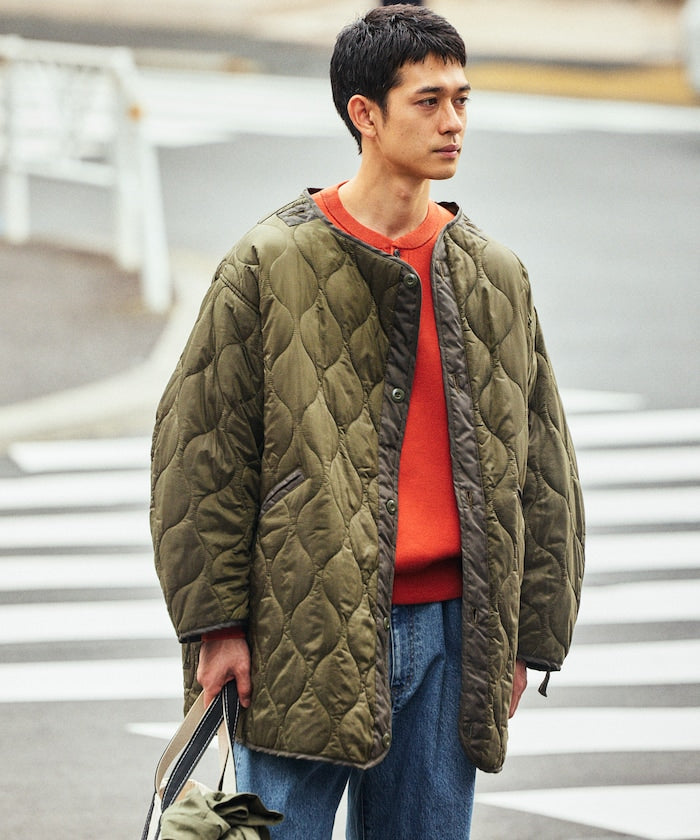 FREAK'S STORE / M-65鋪棉內裡兩件式長版軍裝外套 (26FW)