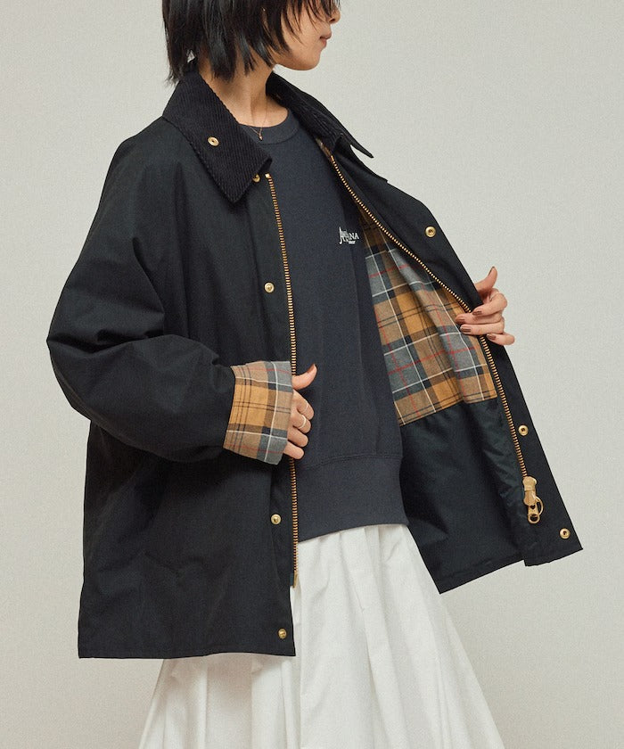 Barbour × Firsthand/女裝 TRANSPORT 加長版立領外套(日本聯名限定)