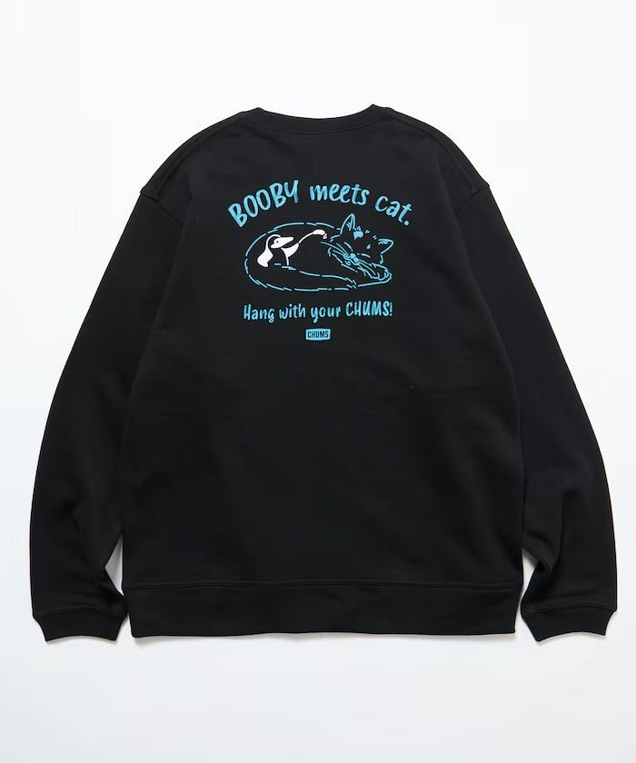 CHUMS × FREAK'S STORE/貓咪大嘴鳥圓領衫(日本聯名限定)