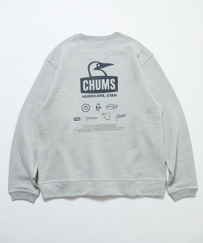 CHUMS × FREAK'S STORE/復古歷史圖騰圓領衫(日本聯名限定)