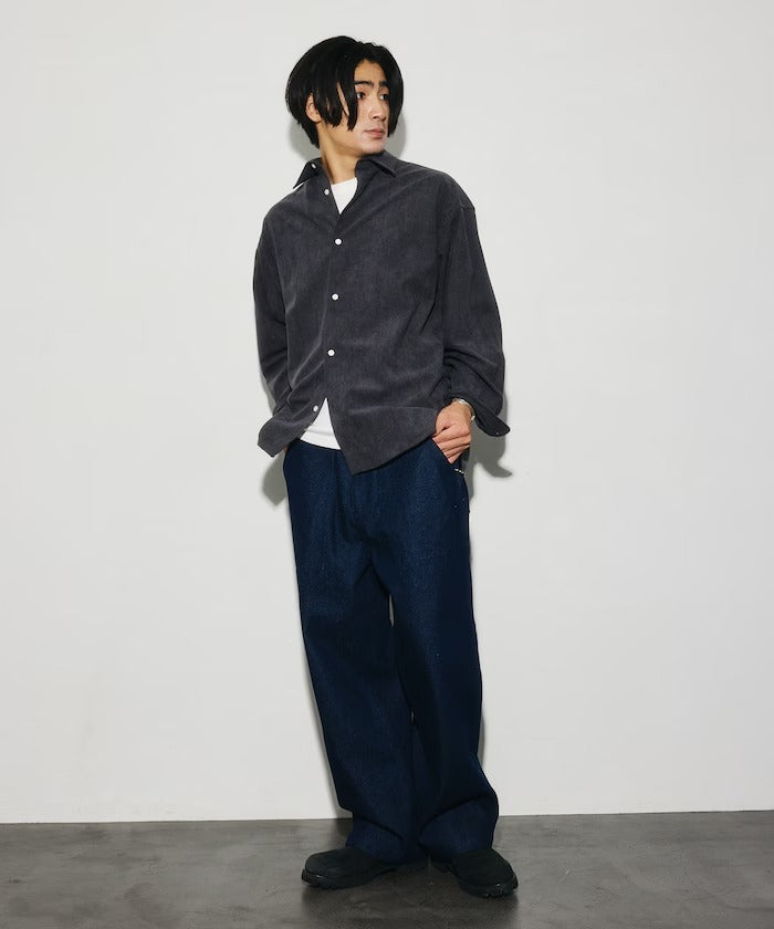 HINSON × FREAK'S STORE/寬版直筒工作褲(日本聯名限定)