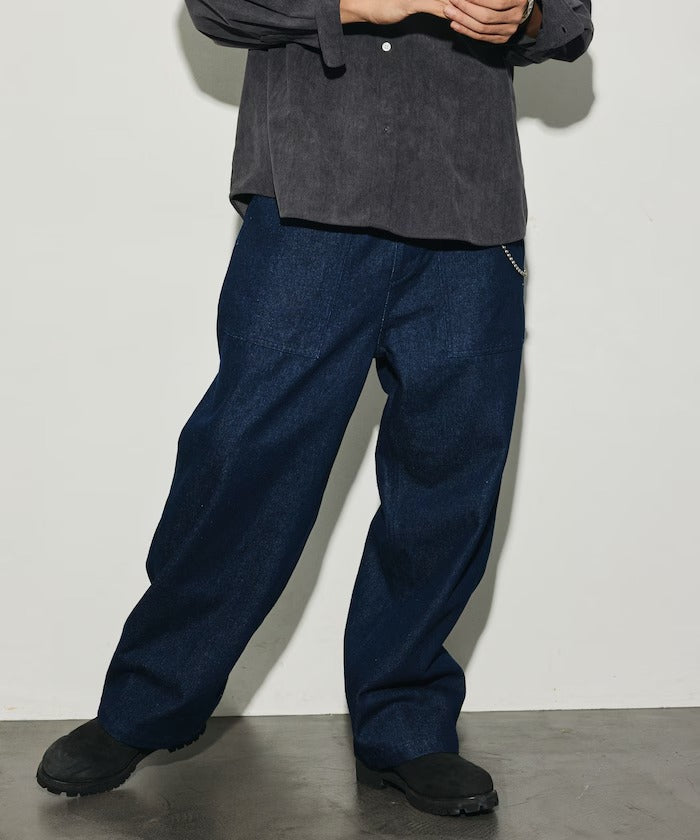 HINSON × FREAK'S STORE/寬版直筒工作褲(日本聯名限定)