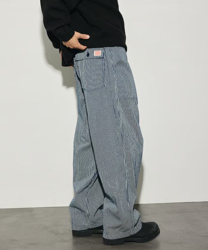 HINSON × FREAK'S STORE/寬版直筒工作褲(日本聯名限定)