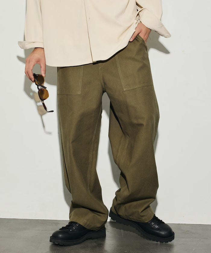 HINSON × FREAK'S STORE/寬版直筒工作褲(日本聯名限定)
