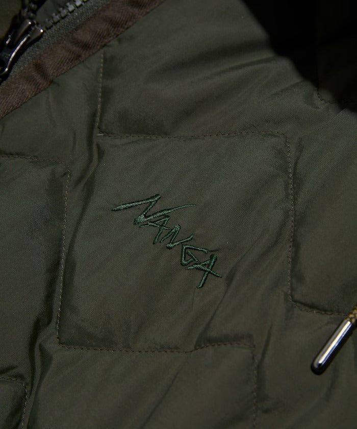 NANGA × FREAK'S STORE/女裝 絎縫連帽長版羽絨大衣外套(日本聯名限定)