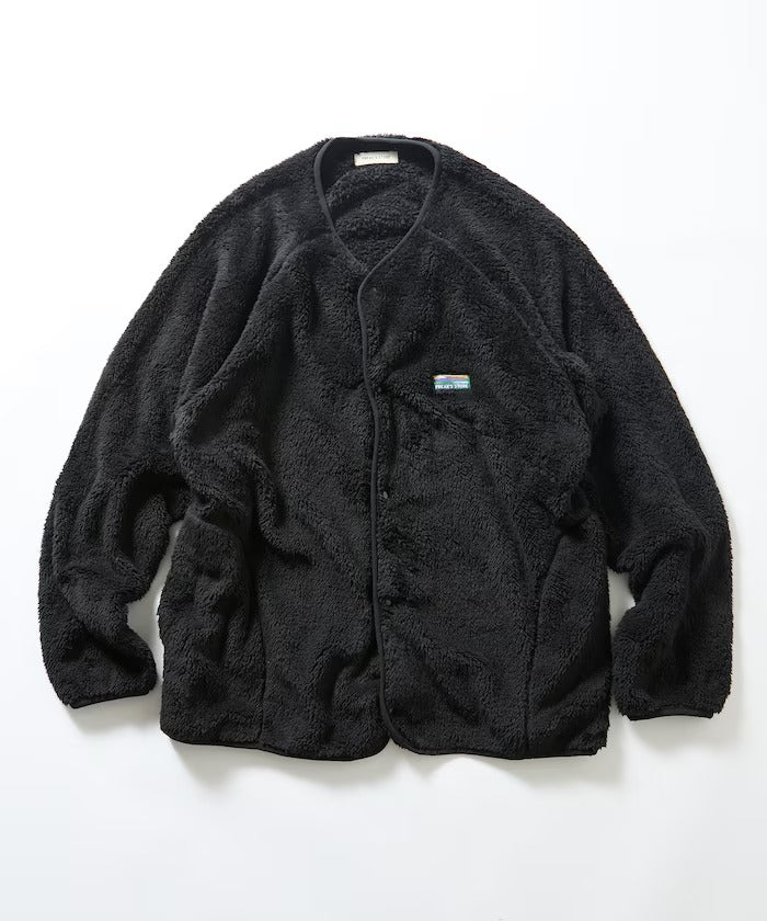 FREAK'S STORE/刷毛開襟外套 兩件式套裝