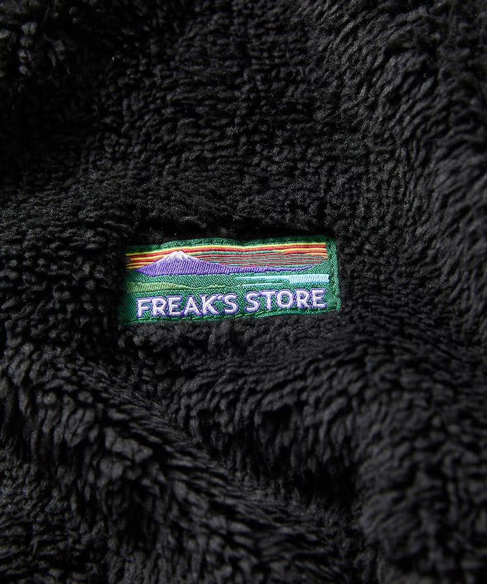 FREAK'S STORE/刷毛開襟外套 兩件式套裝