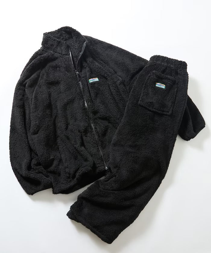 FREAK'S STORE/刷毛立領外套 兩件式套裝