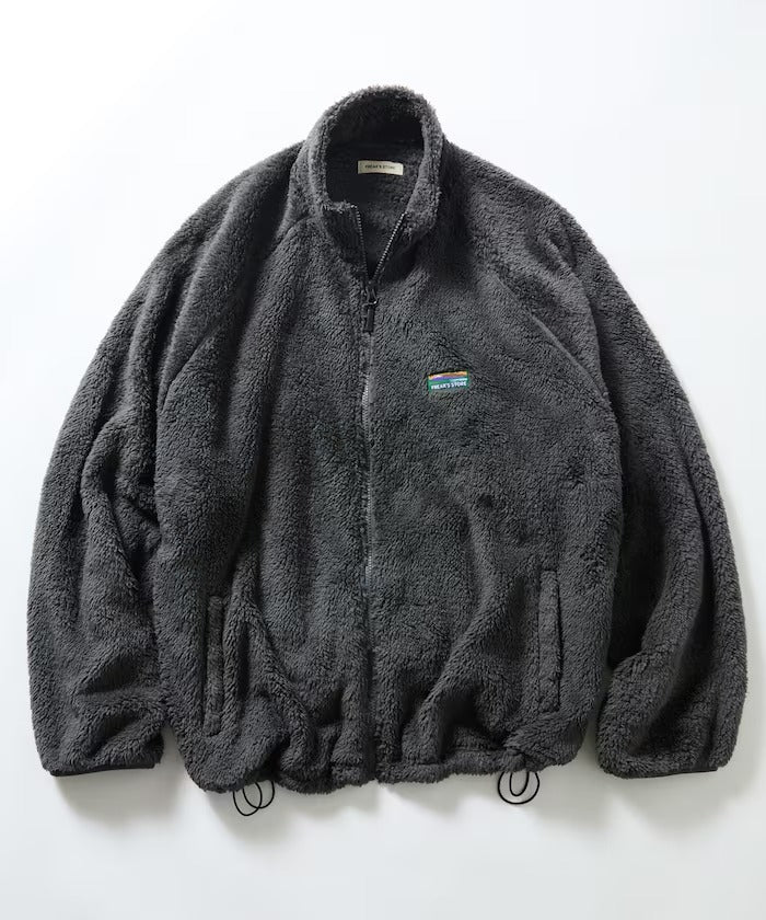 FREAK'S STORE/刷毛立領外套 兩件式套裝