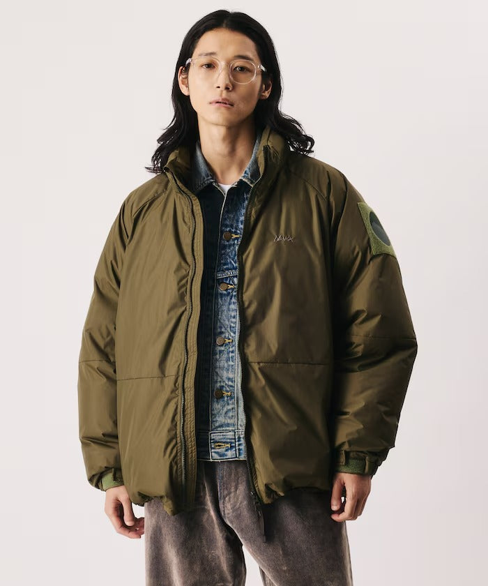 NANGA × FREAK'S STORE/男裝 日本製 立領鋪棉 羽絨外套(日本聯名限定)