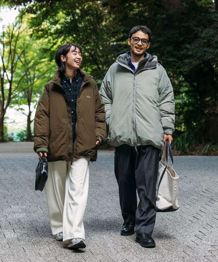 NANGA × FREAK'S STORE/男裝 連帽鋪棉 羽絨外套(日本聯名限定)