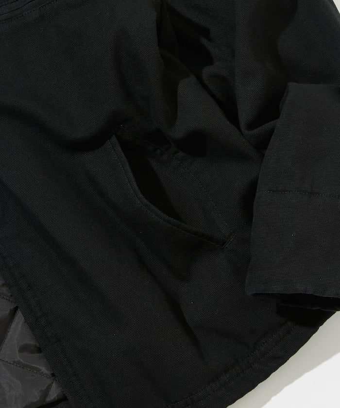 FREAK'S STORE/燈芯絨 拼接 鋪棉短版外套