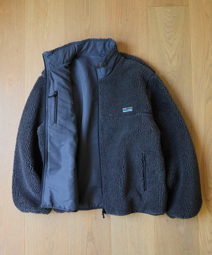 FREAK'S STORE/雙面穿 刷毛立領外套