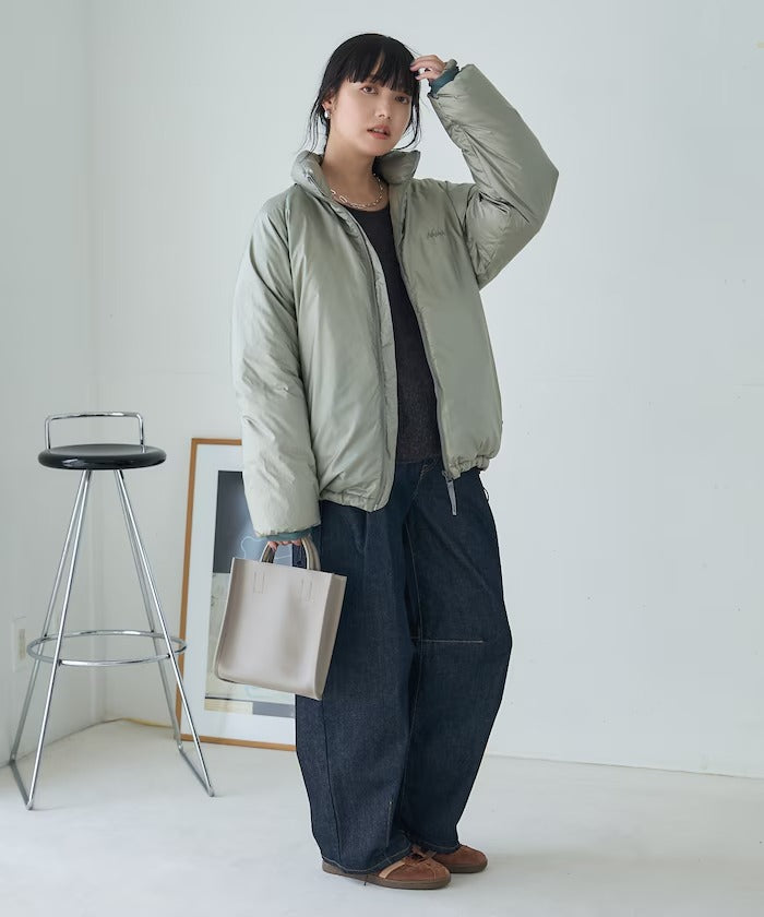 NANGA × FREAK'S STORE/女裝 防撕裂 立領羽絨外套 (日本聯名限定)