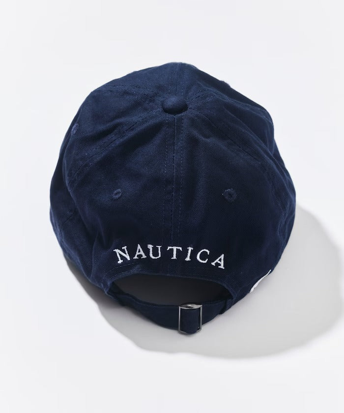 NAUTICA / NYC刺繡標誌斜紋棒球帽