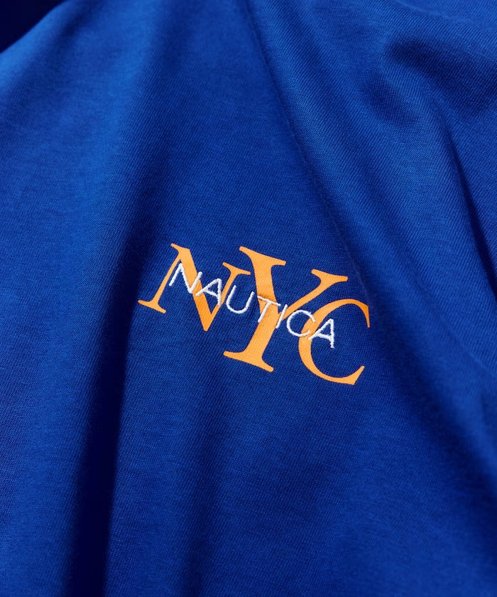 NAUTICA / NYC 印花刺繡圓領T恤