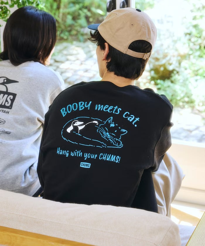 CHUMS × FREAK'S STORE/貓咪大嘴鳥圓領衫(日本聯名限定)