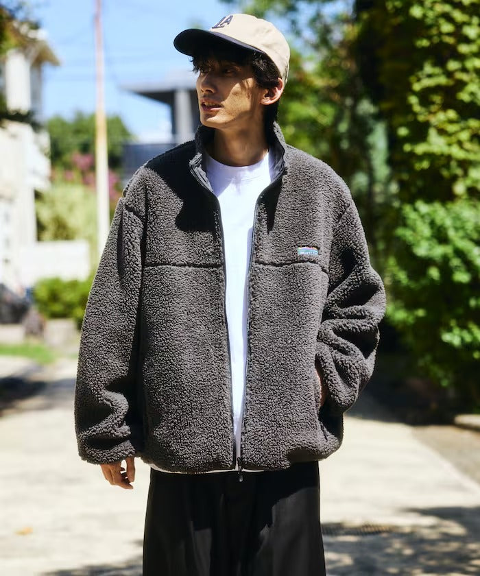 FREAK'S STORE/雙面穿 刷毛立領外套