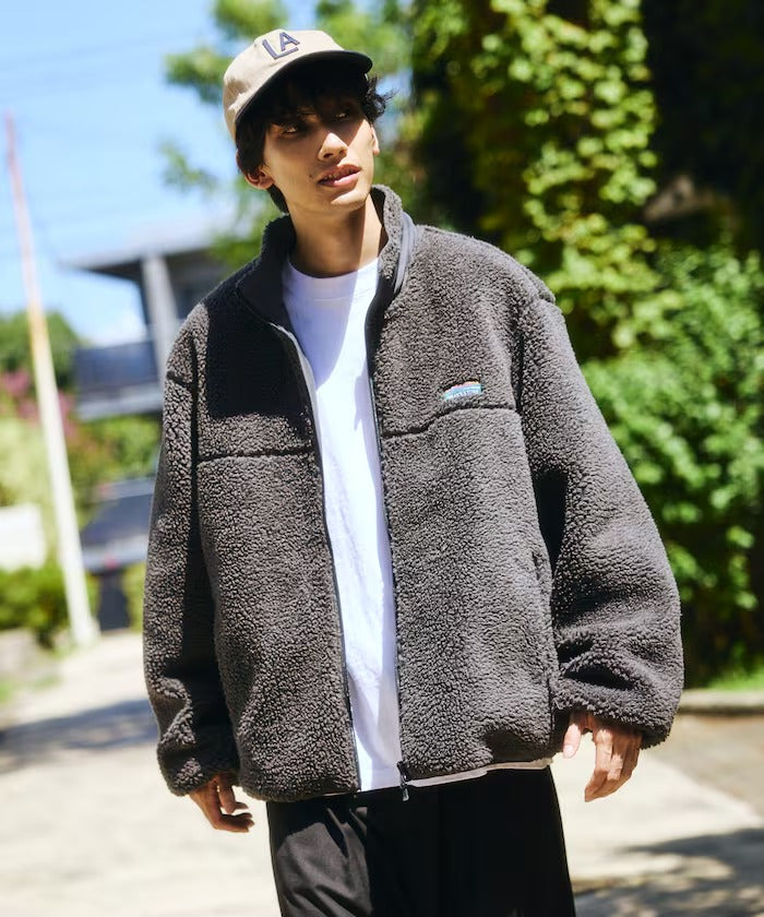 FREAK'S STORE/雙面穿 刷毛立領外套