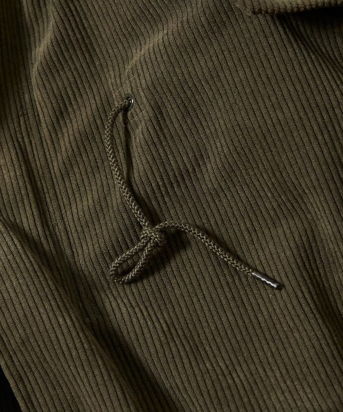 FREAK'S STORE / 燈芯絨 M65軍裝 連帽大衣外套