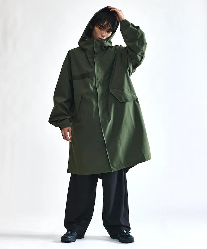 FREAK'S STORE / 撥水尼龍軍裝風衣外套