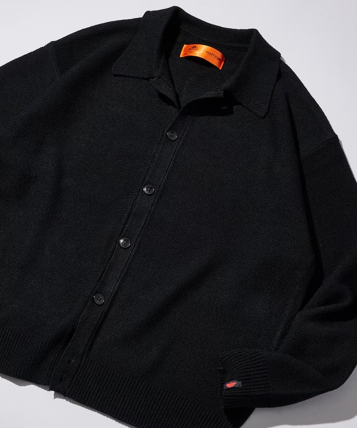 RED KAP × FREAK'S STORE / 粗針羅紋襯衫領針織外套(日本聯名限定)