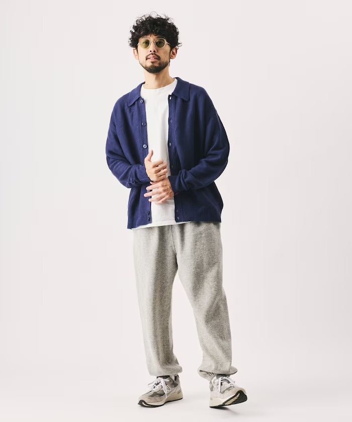 RED KAP × FREAK'S STORE / 粗針羅紋襯衫領針織外套(日本聯名限定)