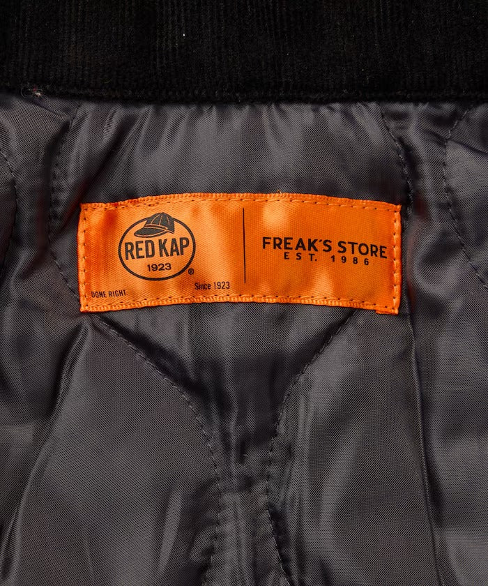 RED KAP × FREAK'S STORE / 帆布鋪棉拉鍊短版工裝外套(日本聯名限定)
