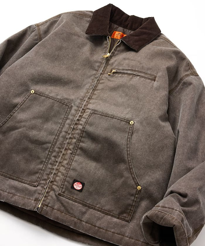 RED KAP × FREAK'S STORE / 帆布鋪棉拉鍊短版工裝外套(日本聯名限定)