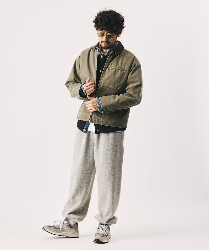 RED KAP × FREAK'S STORE / 帆布鋪棉拉鍊短版工裝外套(日本聯名限定)
