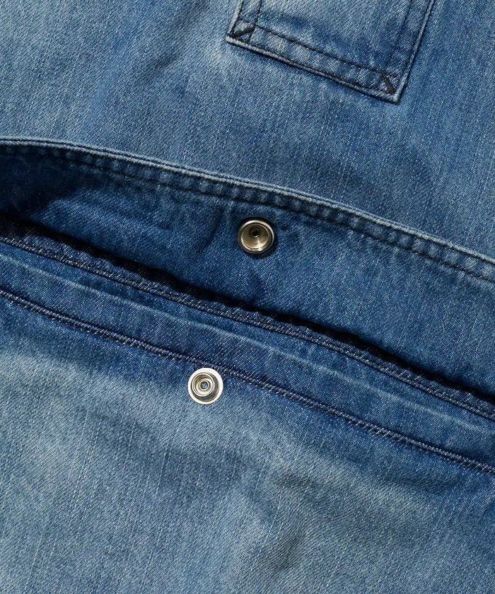 GAP × FREAK'S STORE / 丹寧半拉鍊套頭外套(日本聯名限定)