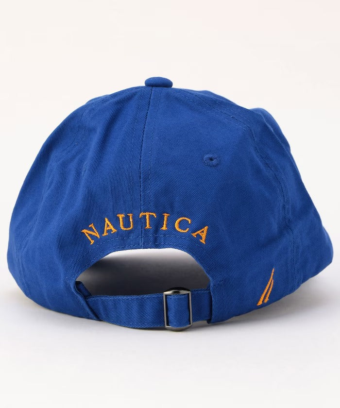 NAUTICA / NYC刺繡標誌斜紋棒球帽
