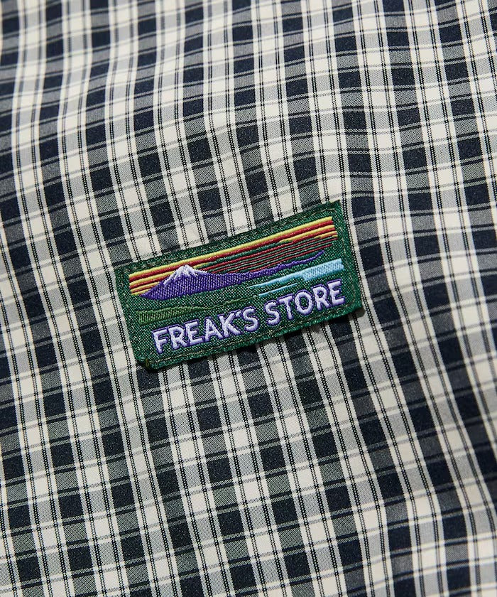 FREAK'S STORE / 格紋配色立領外套