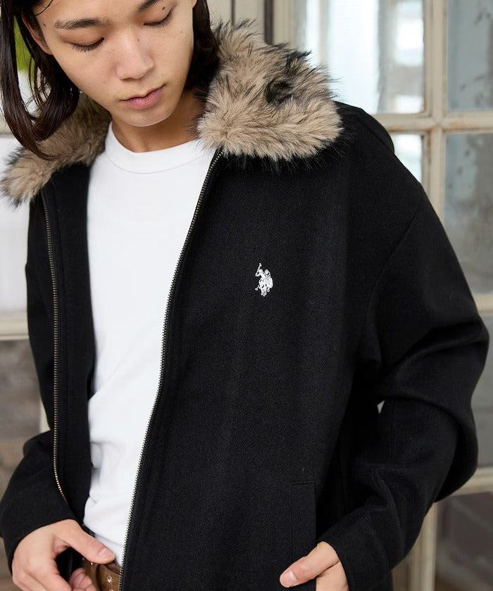 U.S. POLO ASSN. × PUBLUX / 2WAY 可拆 拉鍊外套(日本聯名限定)