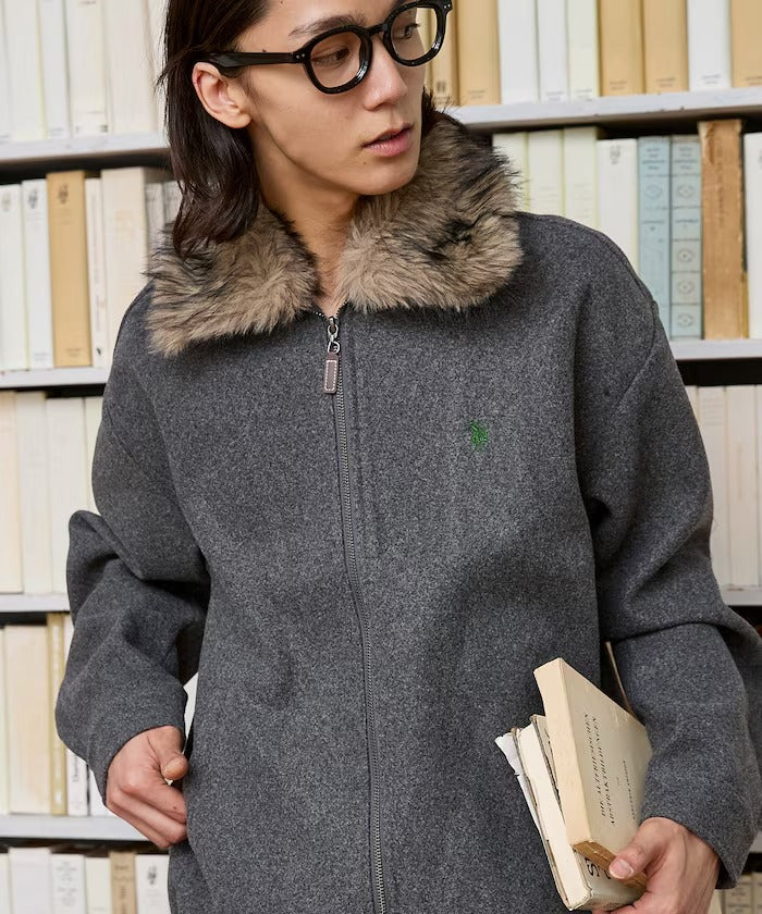U.S. POLO ASSN. × PUBLUX / 2WAY 可拆 拉鍊外套(日本聯名限定)