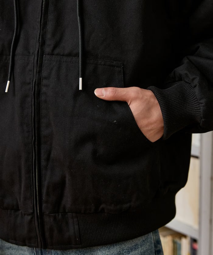 U.S. POLO ASSN. × PUBLUX / 可拆帽 斜紋工裝外套(日本聯名限定)